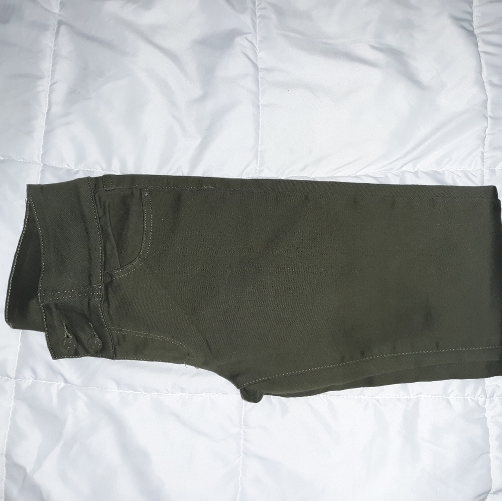 Dark Olive Skinny Jean's